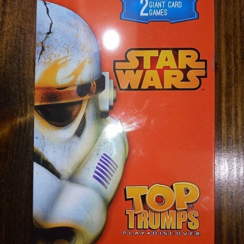 DISNEY STAR WARS TOP TRUMPS Play Discover Card